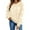 Beige-3, variant on Women's Valentine's Crewneck Sweatshirt with Heart Print Long Sleeve Pullover for Romantic Celebrations Pink-2 S