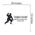 thumbnail image 3 of ANIME - Customized Name Karate Martial Arts Gym Throwing A Shuriken Star Anime Art Design Vinyl Wall Decal - Kids Boys Bedroom Funny Quotes Wall Decor Sticker 30" x 15", 3 of 3