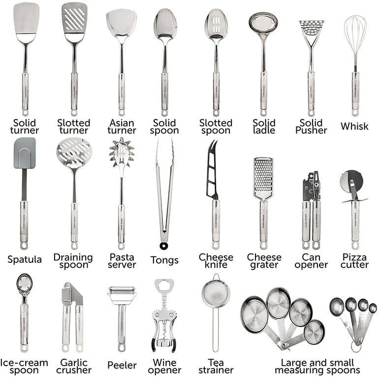 Stainless Steel Kitchen Utensils - TYPE -B, For Home