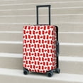 thumbnail image 5 of Uemuo Canada Printed Washable Luggage Cover - Fashion Suitcase Protector Fits 18-32 Inch Luggage -Small, 5 of 9
