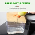 thumbnail image 4 of Windfall Kitchen Soap Dispenser with Sponge Pad Dish Soap Dispenser Counter Top Sink Dispenser Instant Refill Durable Rustproof, 4 of 7