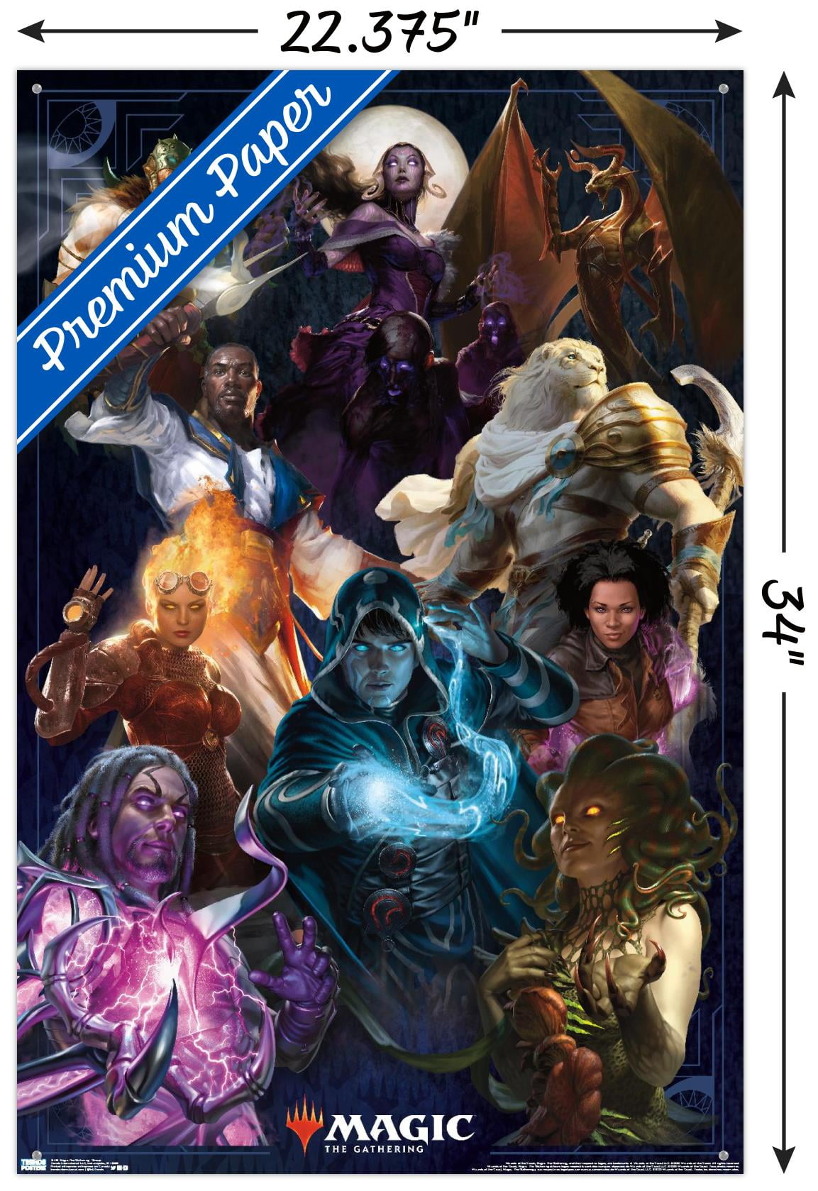 mtg 非売品　ポスター　5枚セット 26518115-6774-4c90-979e-