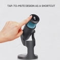 thumbnail image 4 of Lights USB Condenser Microphone Tabletop Desktop RGB Microphone with Stand Computer PC Plug & Play Microphone with Colorful Lights Volume Control Headphone Connection for Audio, 4 of 7