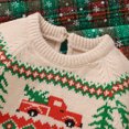 thumbnail image 4 of Suealasg Toddler Girl Christmas Knit Sweater 3M 6M 1T 2T 3T Long Sleeve Round Neck Truck Pullover Sweater Baby Girl Warm Fall Winter Clothes, 4 of 9