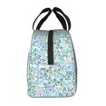thumbnail image 2 of Lsque Butterflies Pattern Lunch Bag Women/Men Insulated Lunch Box,Small Leakproof Cooler Food Lunch Containers Reusable High Capacity Lunch Tote Bags, 2 of 6
