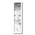 thumbnail image 2 of ArtToFrames 5" x 20" Contemporary White Picture Frame, 5x20 inch White Wood Poster Frame (WOM-4164), 2 of 8