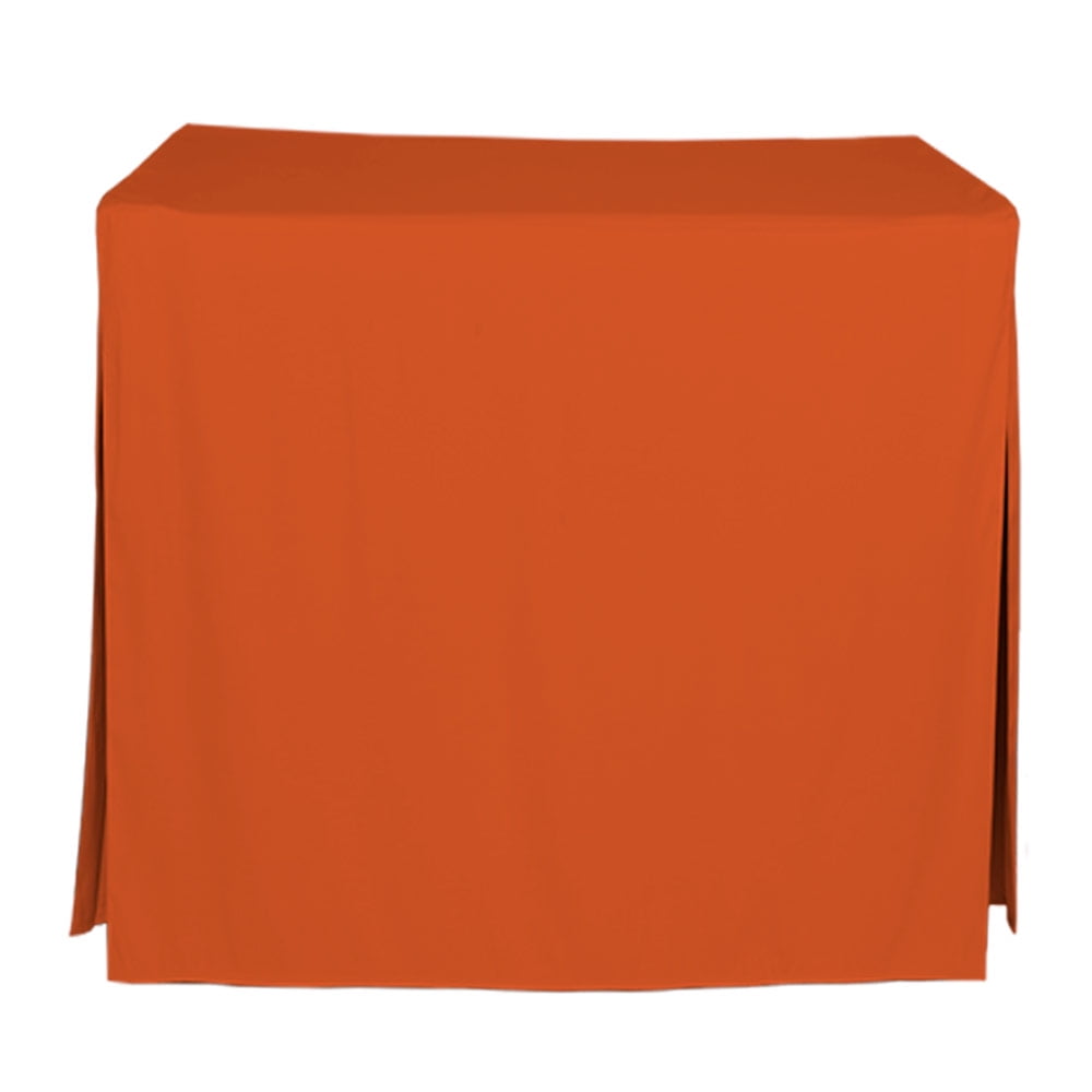 Parties Holiday Dinner & More Tablevogue Event Linens Washable Microfiber 34” Inch Fitted Tablecloth Cover for Square Buffet Table Natural 