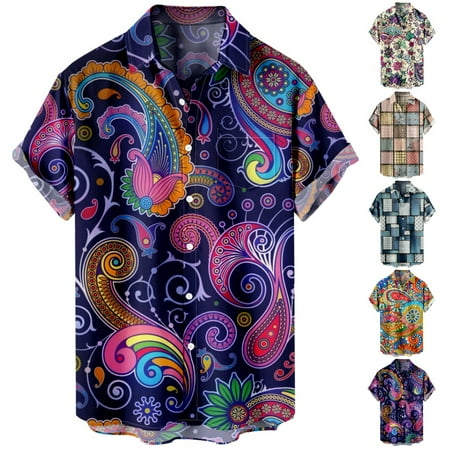 

Men Dad Short Sleeve Shirt Regular Cheap Costume for Teen and Adult