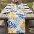 thumbnail image 6 of Table Runners 36 Inches Long Dress Scarves, Tropical Palm Leaves Farmhouse Kitchen/Dining Table Decor Table Runner, Short Coffee Tablerunners, Summer Botanical Boho Watercolor 13x36 Inch, 6 of 9