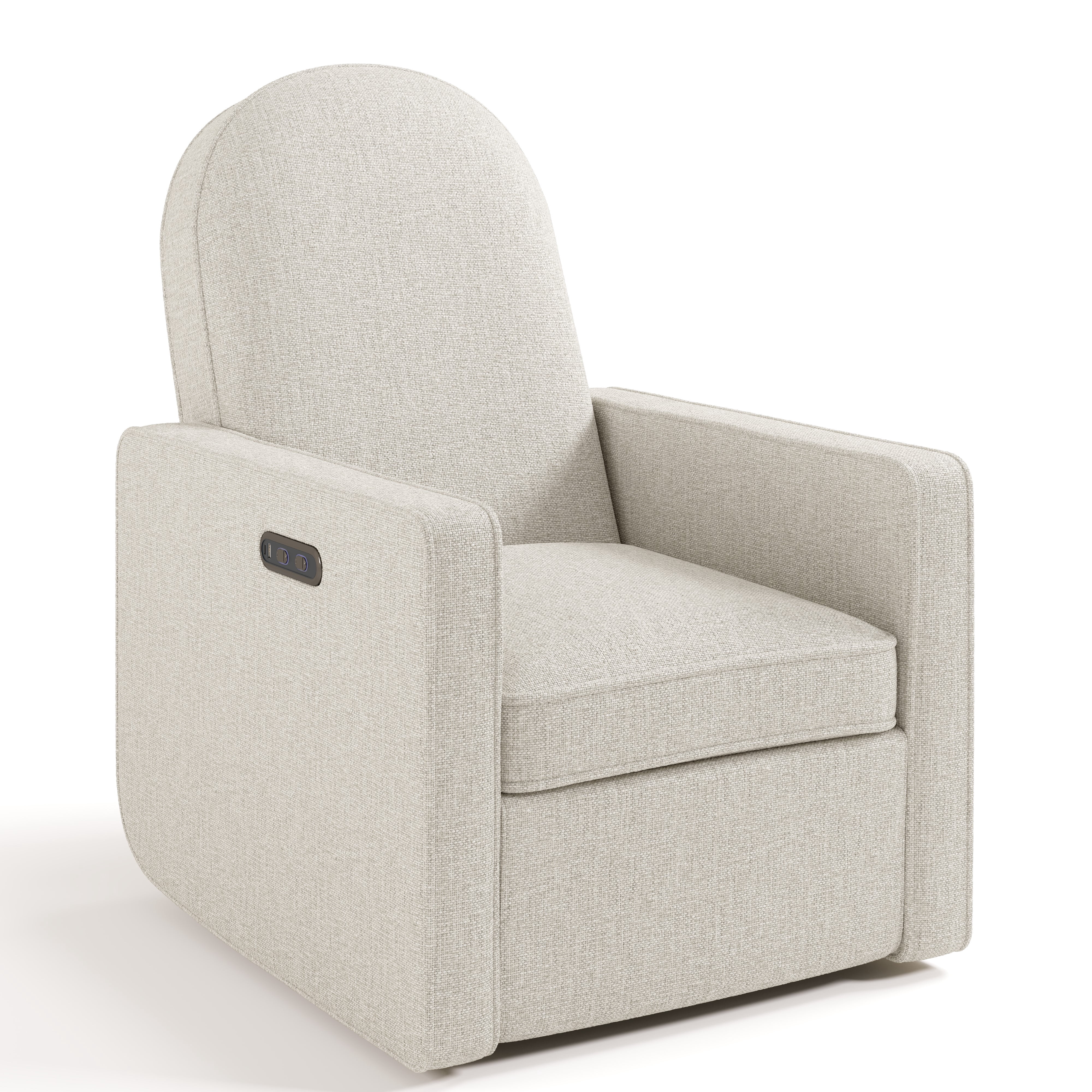 Graco Olivia Nursery Power Recliner Swivel Glider, Dune Basketweave