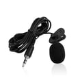 thumbnail image 3 of 3.5mm Interface Wired Lapel Microphone Recording Device Live Streaming Interview 360 Degree Pickup Sound Recording Clip-on Mic with Wind Shield, 3 of 9