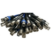 Rockville SX32100 32 Channel (4 returns) 100 Foot XLR Snake Cable, 100% OFC