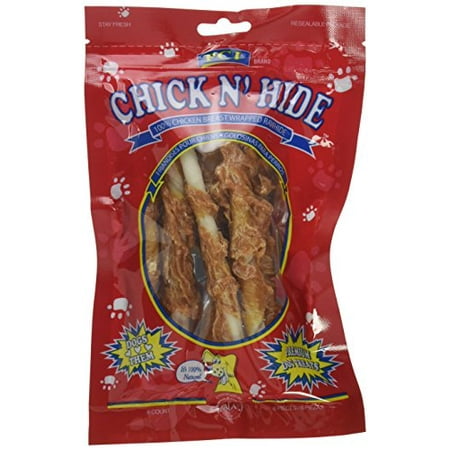 Pet Center Chick n' Hide 6 count Dog Treats, pack of