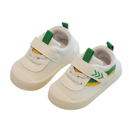 POIUYTR Baby Walking Shoes Infant Boys Girls Non-Slip Sneakers Soft Rubber Sole Breathable Tennis Shoes Prewalkers Crib Shoes