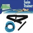 thumbnail image 3 of Blue Swim Training Resistance Belt Set - Elastic Rope Swimming Strength Training Equipment, Aquatic Exercise Aid to Build Endurance, Tone Full Body & Improve Swim Strokes, Turns Home Pool into a, 3 of 5