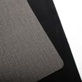thumbnail image 3 of Mantel individual de material cuero , mantel rectangular grande, alfombrillas de lavables antideslizantes, manteles de cocina resistentes al calor, 4 gris BLESIY Mantel individual, 3 of 7