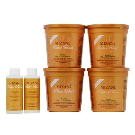 Mizani Butter Blend Relaxer Fine Color Treated (Best Relaxer For Color Treated Hair)