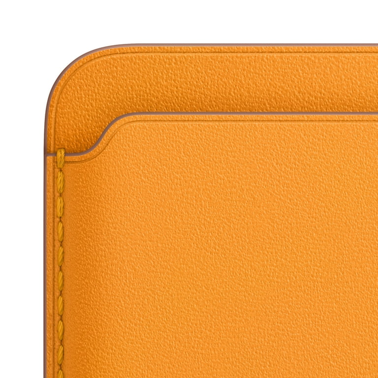 Amazon.com: Apple Leather Wallet with MagSafe (for iPhone