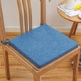 thumbnail image 2 of Chair Seat Cushion Thick Square High Density Foam Bench Cushion with Ties, 15.7x15.7" Chair Seating Pad Floor Cushion for Dining Kitchen Office, 2 of 4
