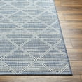 thumbnail image 3 of Mark&Day Outdoor Rugs, 5x7 Jamiel Modern Indoor/Outdoor Navy/Cream Area Rug, Non Shedding Blue Beige Carpet for Patio, Porch, Deck, Bedroom, Living Room or Kitchen (5'3" x 7'), 3 of 3