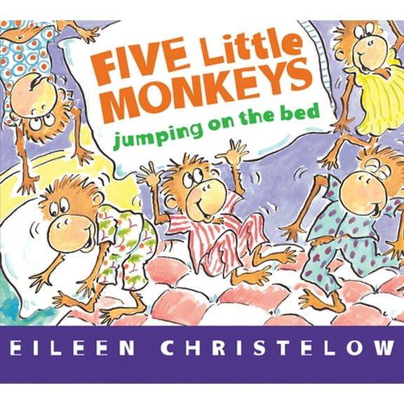 Pre-Owned Five Little Monkeys Jumping on the Bed (Board book) 1328884562 9781328884565