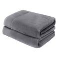 thumbnail image 2 of Fabstyles Super Soft Bath Sheets 2 Piece Set, Extra Large Bath towels, Grey, 2 of 2