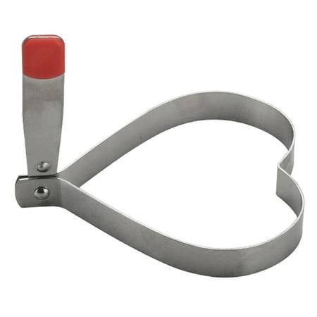 

Farfi 1 Pcs Fried Egg Mold Creative Shape Non-Stick Ergonomic Handle High Durability Clean Easily Corrosion Resistant Stainless-Steel Different Shaped Egg Pancake Ring Mold Home Supplies