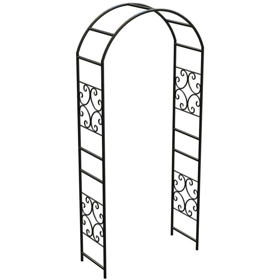Panacea 90" Scroll Arbor without Gate by Panacea