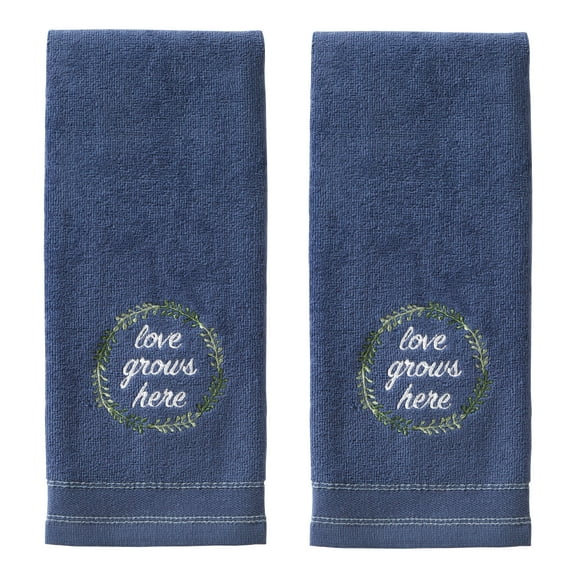 SKL Home Farm Hydrangea Hand Towel (Set of 2)