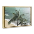 thumbnail image 3 of Stupell Industries Maui Palm Beach Landscape Gold Framed Floater Canvas Wall Art design by Natalie Carpentieri, 17 x 25, 3 of 9