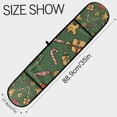 thumbnail image 3 of Yayeee Double Oven Mitt Kitchen Heat Resistant Baking 35" x7" Quilted Glove, Yellow Christmas Gingerbread, 3 of 6