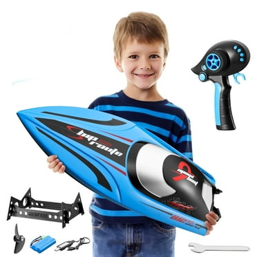 Freecat Remote Control Boat for Boys Kids Ages 8 9 10 11 12  Years, Large Size, High Speed MPH RC Boats Toys, Birthday Christmas Gift for Boy Kids Toddlers and Adult Ages 14 .