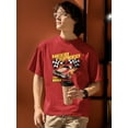 thumbnail image 2 of Vintage Speed Racing Car T-Shirt Mens -Smartprints Designs, Male Regular Fit, 2 of 4