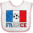 thumbnail image 3 of Inktastic French Soccer Boys or Girls Baby Bib, 3 of 4