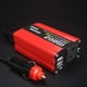thumbnail image 1 of Inversor de corriente de 200W para coche, convertidor de 12v y 220v de CC de 12V a CA de 220V y 110V, cargador USB portátil de onda sinusoidal modificada para coche brillar Hogar, 1 of 5