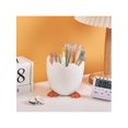 thumbnail image 3 of 1pc Cute Cartoon Eggshell Pen Holder With Large Capacity For Student Desk Stationery Storage, Can Also Be Used As Cartoon Desk Organizer For Makeup Br, 3 of 5