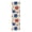 Blue Splashes Artistic Pattern, variant on 33"x9" Skateboard Grip Tape Protector Sheets Nonslip Protection Griptape Sheet for Outdoor Sports Strawberry and Pink Polka