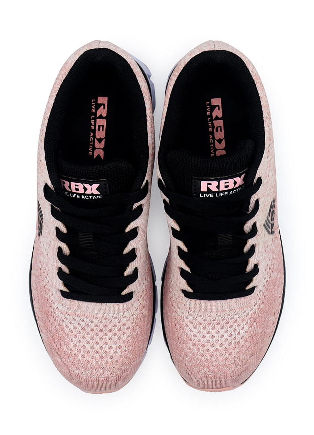 RBX Active Women's Lightweight Knit Lace Up Treaded Running Shoe