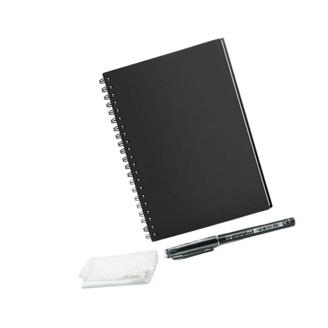 Smart Reusable Notebook Lined with Pen Notepad Erasable Pen Erase Note Pad Paper Erase Gift for Journal School Drawing A6