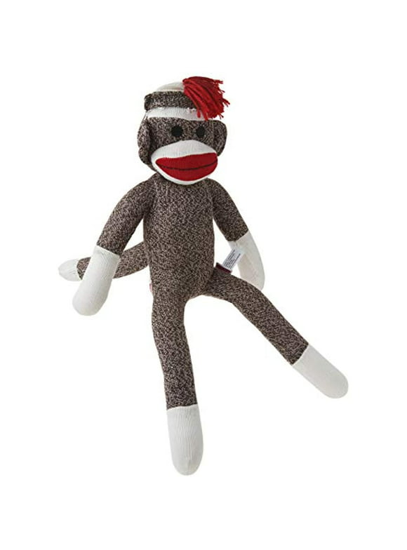 Schylling Schylling Sock Monkey Stuffed Animal