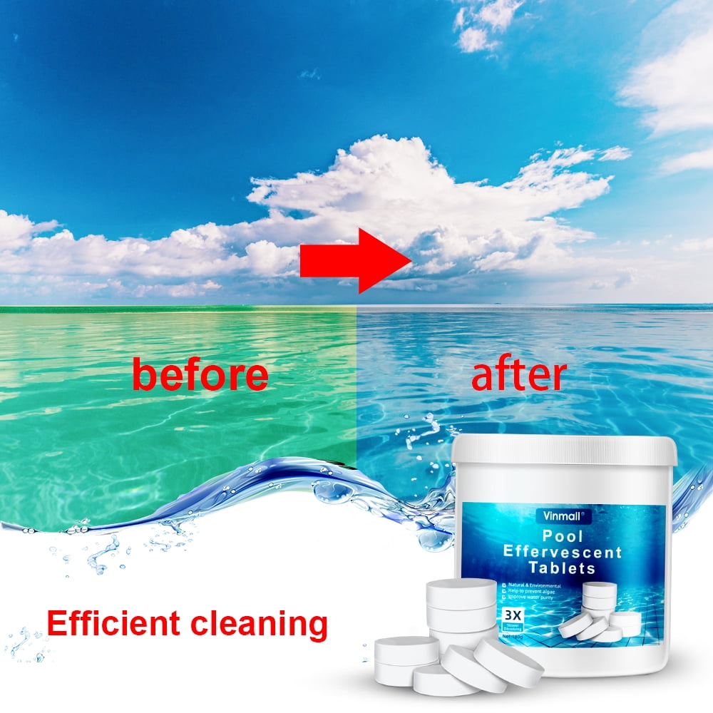 180Pcs Chlorine Tablets for Pool