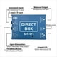 thumbnail image 3 of Caja DI Pasiva, Caja DI de Inyección Directa, Caja DI de Conversión de Impedancia, Aislador de Audio, Efectos DI, Caja DI Pasiva, 3 of 5