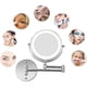 thumbnail image 2 of Wall Mount Makeup Mirror, 10x Magnifying Two Side Led Lighted Vanity M, 2 of 5