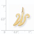 thumbnail image 2 of Beautiful 14ky Initial W Charm, 2 of 2