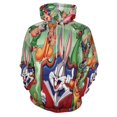 thumbnail image 4 of Looney Tunes Cartoons Hoodie 3D Print Pullover Hooded Long Sleeve Sweatshirts Tops Blouse with Pocket for Mens Womens, 4 of 7