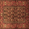thumbnail image 1 of Ahgly Company Indoor Square Persian Brown Traditional Area Rugs, 5' Square, 1 of 4