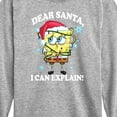 thumbnail image 3 of SpongeBob SquarePants - Dear Santa - Toddler And Youth Long Sleeve Graphic T-Shirt, 3 of 6
