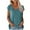 Blue, variant on Lindreshi Tank Tops for Women Fashion Woman Causal V-Neck Solid Blouse Sleeveless T-Shirt Summer Tops
