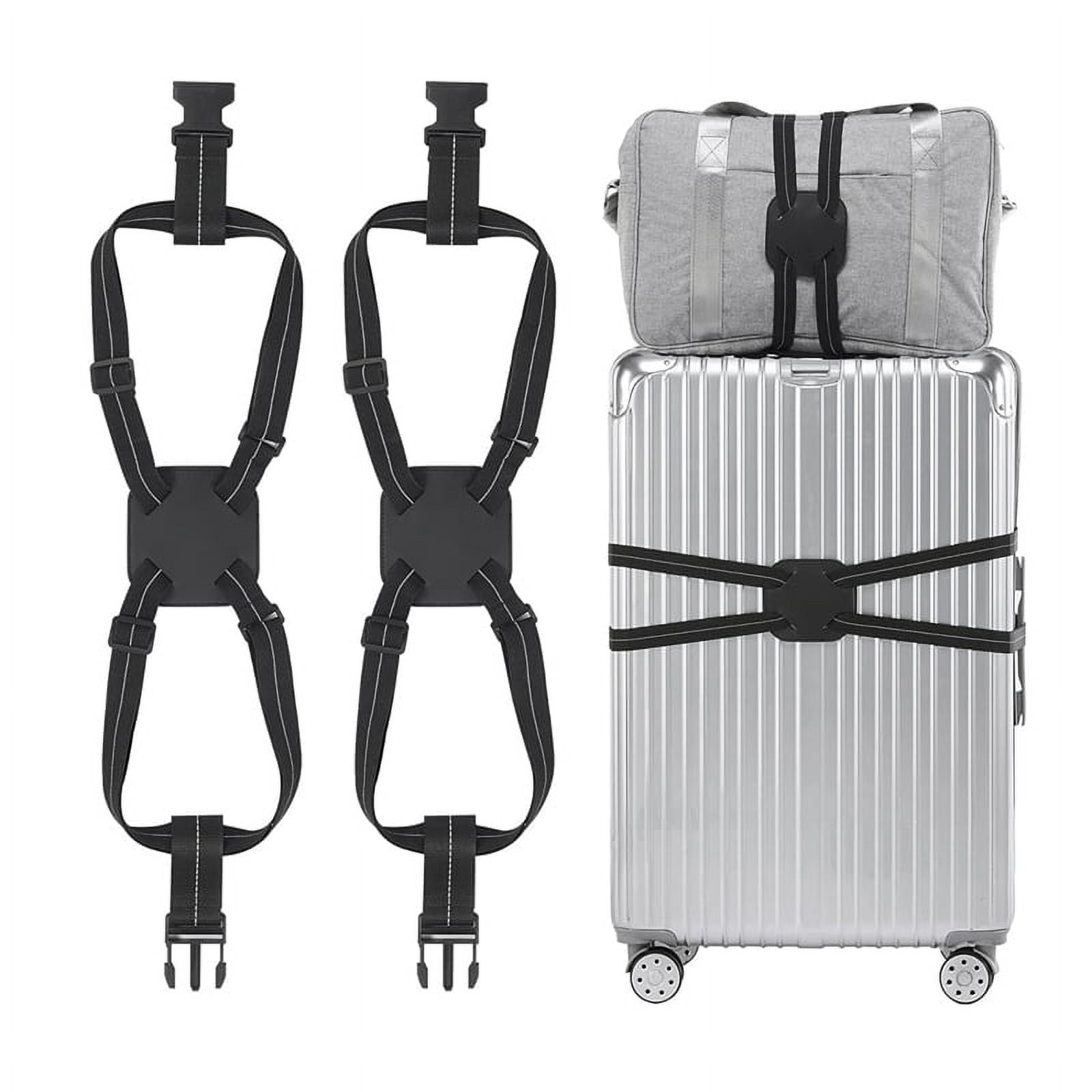 Luggage Straps Bag Bungees for Suitcases Add A Bag, Travel Bungee - Main Image