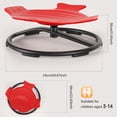 thumbnail image 2 of Sensory Spinning Chair for Autistic Sensory Swivel Chairs Sit, Enhancing Motor Skills Educational Indoor & Outdoor (Red)), 2 of 11